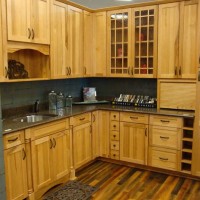 Best Flooring With Hickory Cabinets