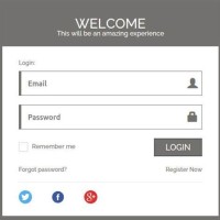 Common Floor Login Page Templates