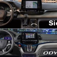 Honda Odyssey Interior Dimensions Vs Toyota Sienna