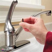 How To Repair A Single Lever Moen Kitchen Faucet