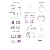Kitchen Floor Plan Symbols Scale
