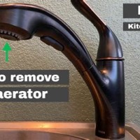 Moen Kitchen Faucet Aerator Removal